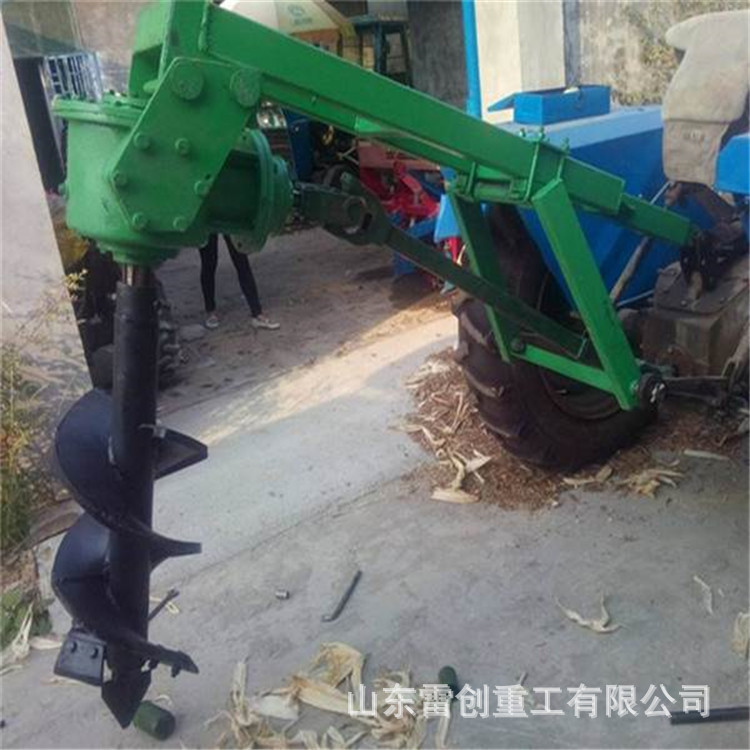 果树移栽挖坑机 种植树木钻孔机 立式旋转打动机
