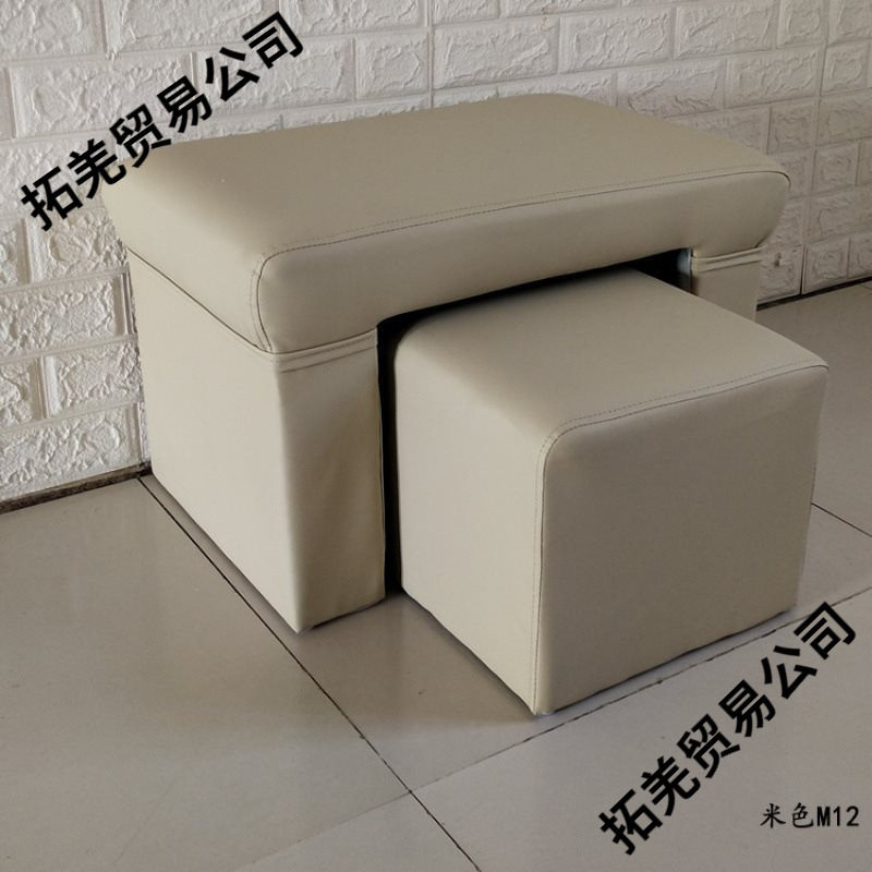 美甲美睫纹绣足浴子母凳