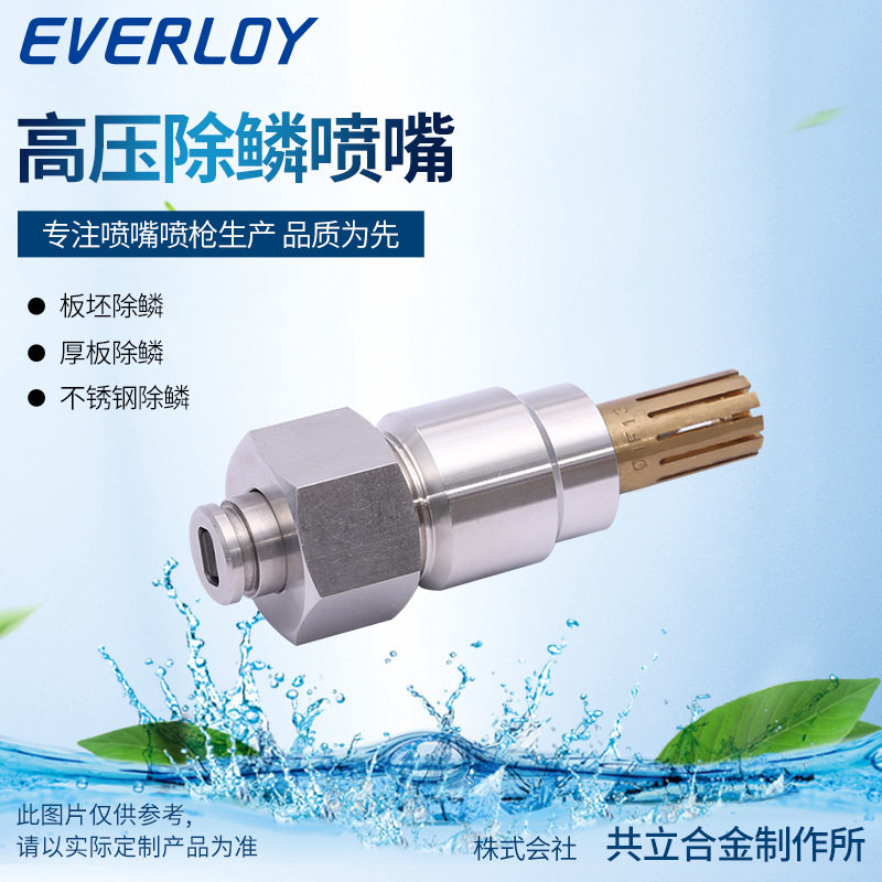 钢厂板坯/厚板/不锈钢/薄板轧机炉机高压扇形除鳞喷嘴喷头DNEX