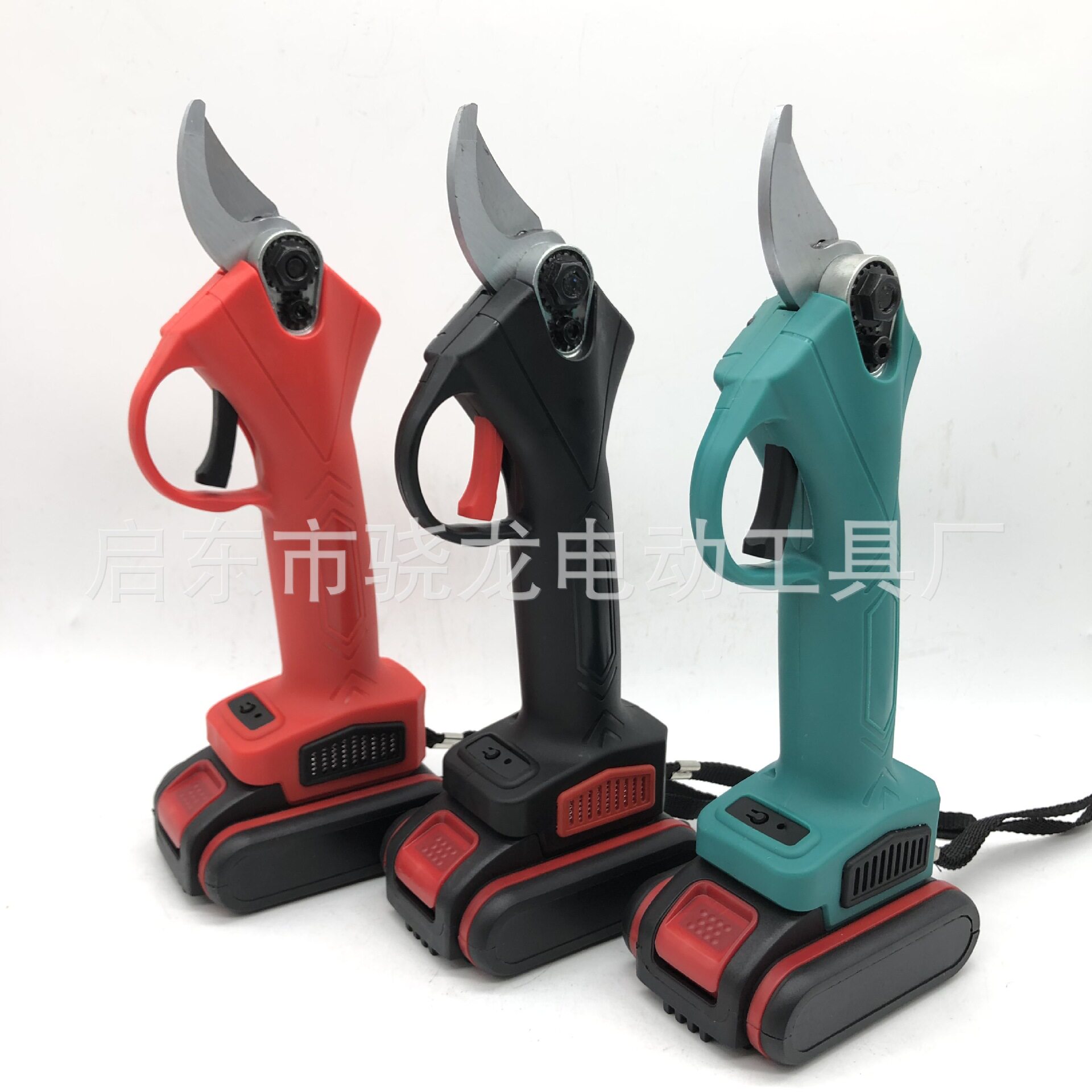 充电式剪刀园林剪刀修枝剪树枝剪无线剪刀锂电剪刀电动剪刀果树剪图片