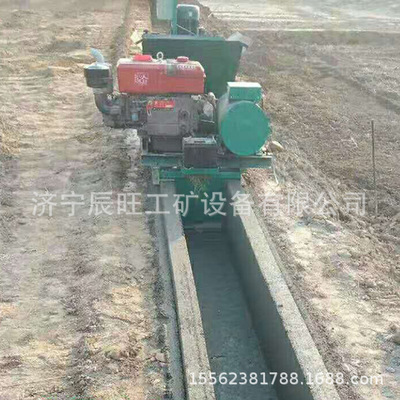 路缘石滑模机 农田水渠公路勾边滑模机 U型混凝土滑模机