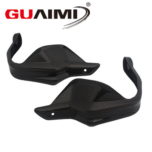 适用宝马水鸟R1250GS  ADV 改装护手水转印仿碳纤维加高片 GUAIMI