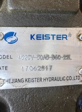 KEISTER凯斯特双联叶片泵 35V21A 25A 30A 32A 35A 38A 45A V