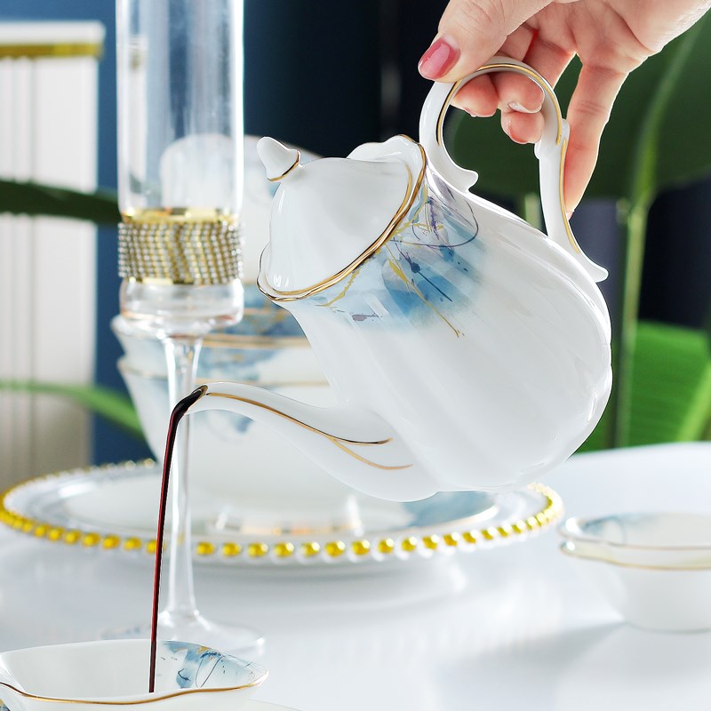 纯白骨瓷酱醋壶调料瓶辣椒油壶厨房家用带盖调料瓶餐厅Z商用调料