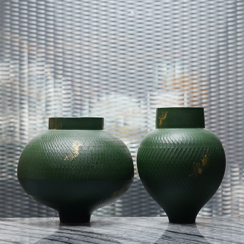 新中式创意复古鳞纹红色喜庆花瓶摆件样板间室内桌面插花花器软装,家居饰品,花瓶,淘宝优惠券,粉丝福利购,淘宝优惠卷