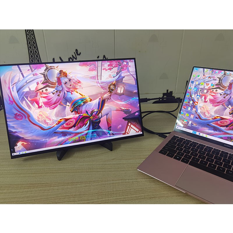 16寸2.5k便携式显示器240hz电脑副屏手机投屏500nit窄边框xbox