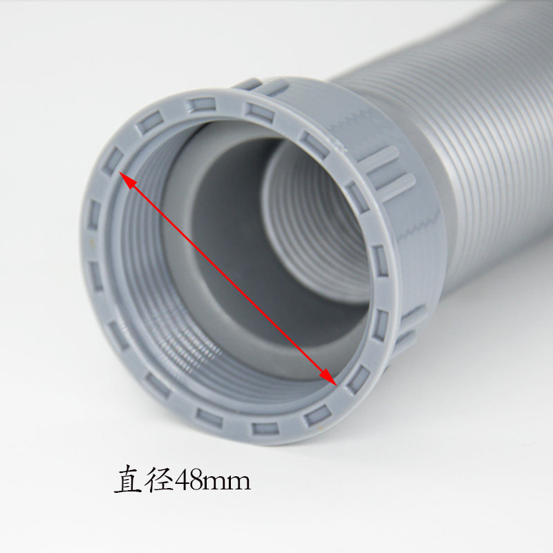 厨房垃圾处理器专用下水管菜盆单双槽食物粉碎机加粗下水管通用