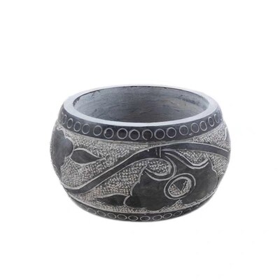 仿古墩子柱基石底座柱础石青石柱顶石石鼓空心石柱脚石石雕柱墩石