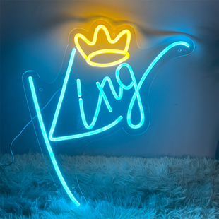 happybirthday发光字logo定制生日K快乐霓虹灯求婚庆派对装饰灯牌