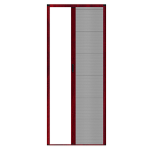 折叠纱门防蚊门帘隔断铝合金纱帘入户门推拉门家用隐形免打孔沙门