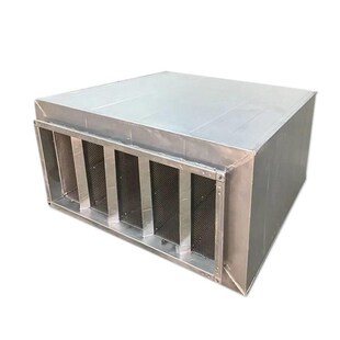 镀锌排风消音器风机消声静压箱通风管道不锈钢消音降噪消声器