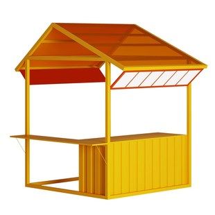 新国潮风摊位夜市商业街摆摊桌子美食节帐篷促销台展示架市集棚架