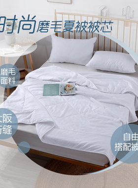 2021新款白色夏凉被芯可水洗空调被芯可拆卸冷气被芯夏被芯薄被子