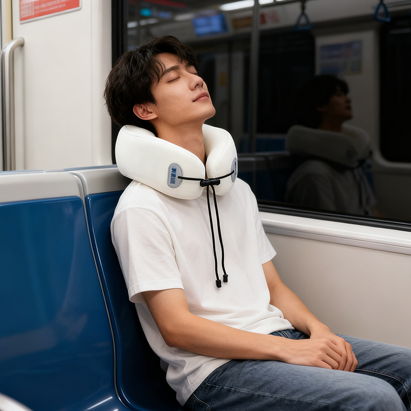 【托颈护肩，舒适无距离】 旅行便携u型护颈枕