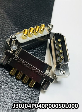 矩形连接器J30J04P040P000S0L000-A3航空插件新品
