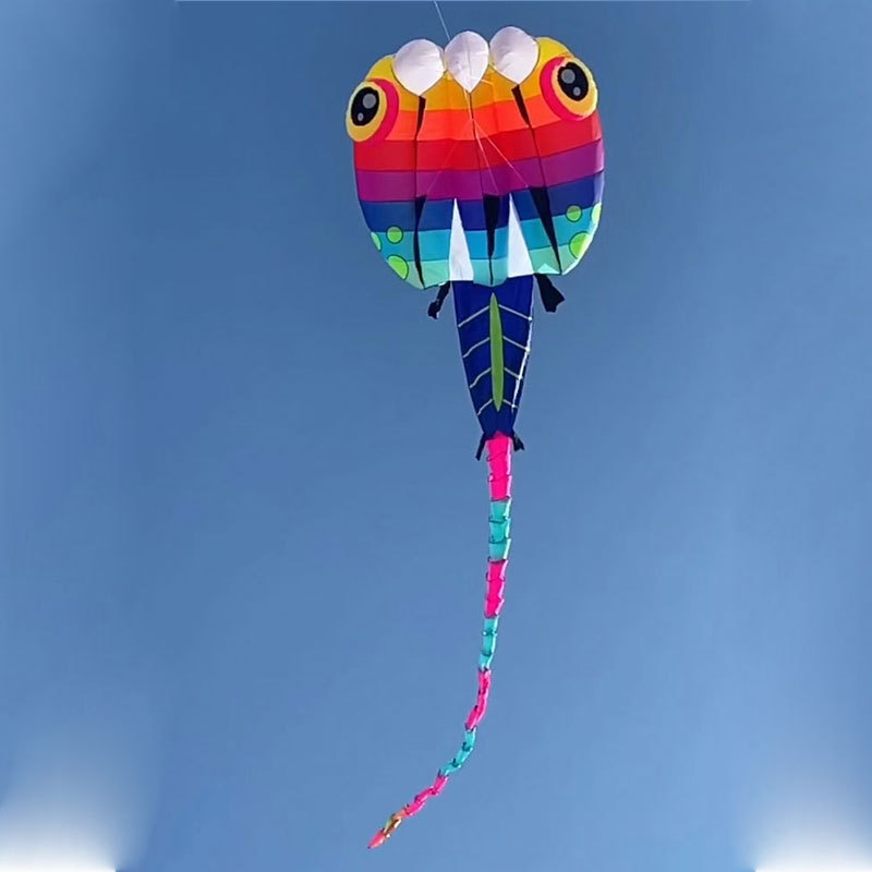 软体风筝蝌蚪风筝  马赛克蝌蚪风筝 尼龙伞布