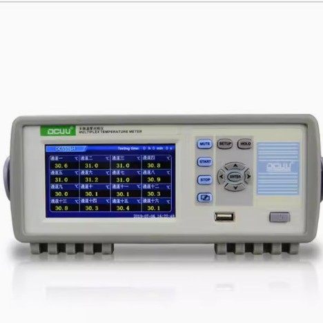 普美DC5508U/DC2638A多点温升热电偶测试仪DC5516多路温度巡检仪