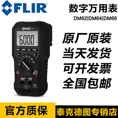 菲力尔FLIR红外万用表DM62/DM64/DM66/DM166 thermal camera