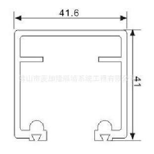 供应移门滑轮吊轨推拉门导轨滑门轨道木门滑轨1027