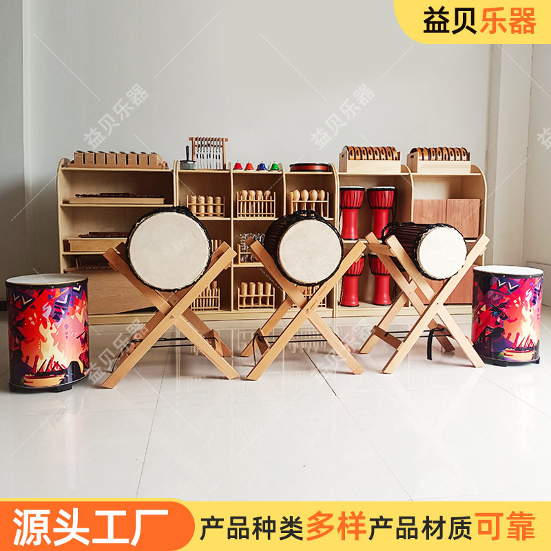 早教中心音乐教室设备 教具收纳木盒乐器套装奥尔夫打击乐器套装