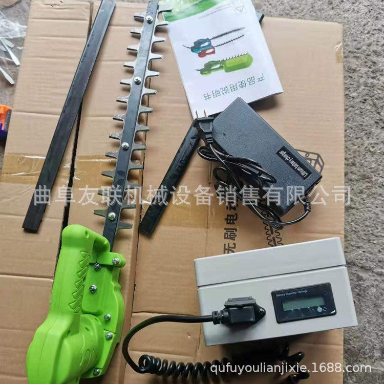 双刃绿篱修剪机 灌木修枝机 手持式二程汽油绿篱机