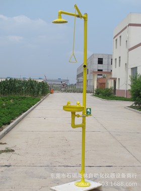 STG复合式洗眼器STG-P/N801002紧急冲淋洗眼器 SS304不锈钢洗眼器