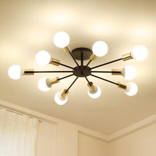 北欧客厅吊灯家用现代简约餐厅吸顶灯创意个性走廊工业风卧室灯具