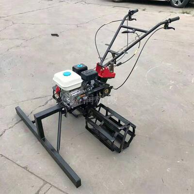 手扶式混凝土推平机桥梁工程路面扒灰平地机乡村公路摊铺找平