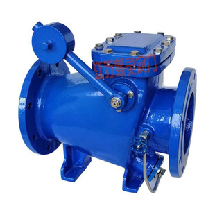 HH44X 微阻缓闭止回阀DN100 10C铸钢缓闭止回阀