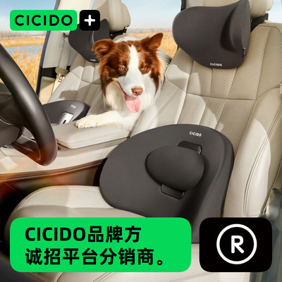 CICIDO/夕夕多【升级款】车+两用五档可调节腰靠CJ0204