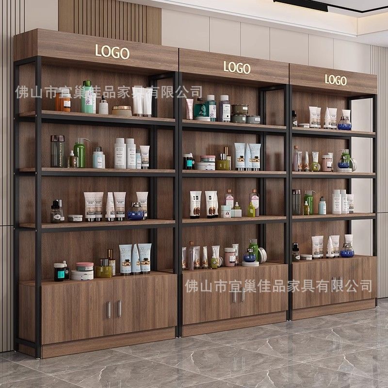 超市货架展示柜烟酒样品便利店零食货架产品文具陈列架置物架多层