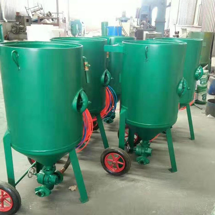 除锈喷砂机厂家全自动喷砂机器多功能移动式高压喷砂机