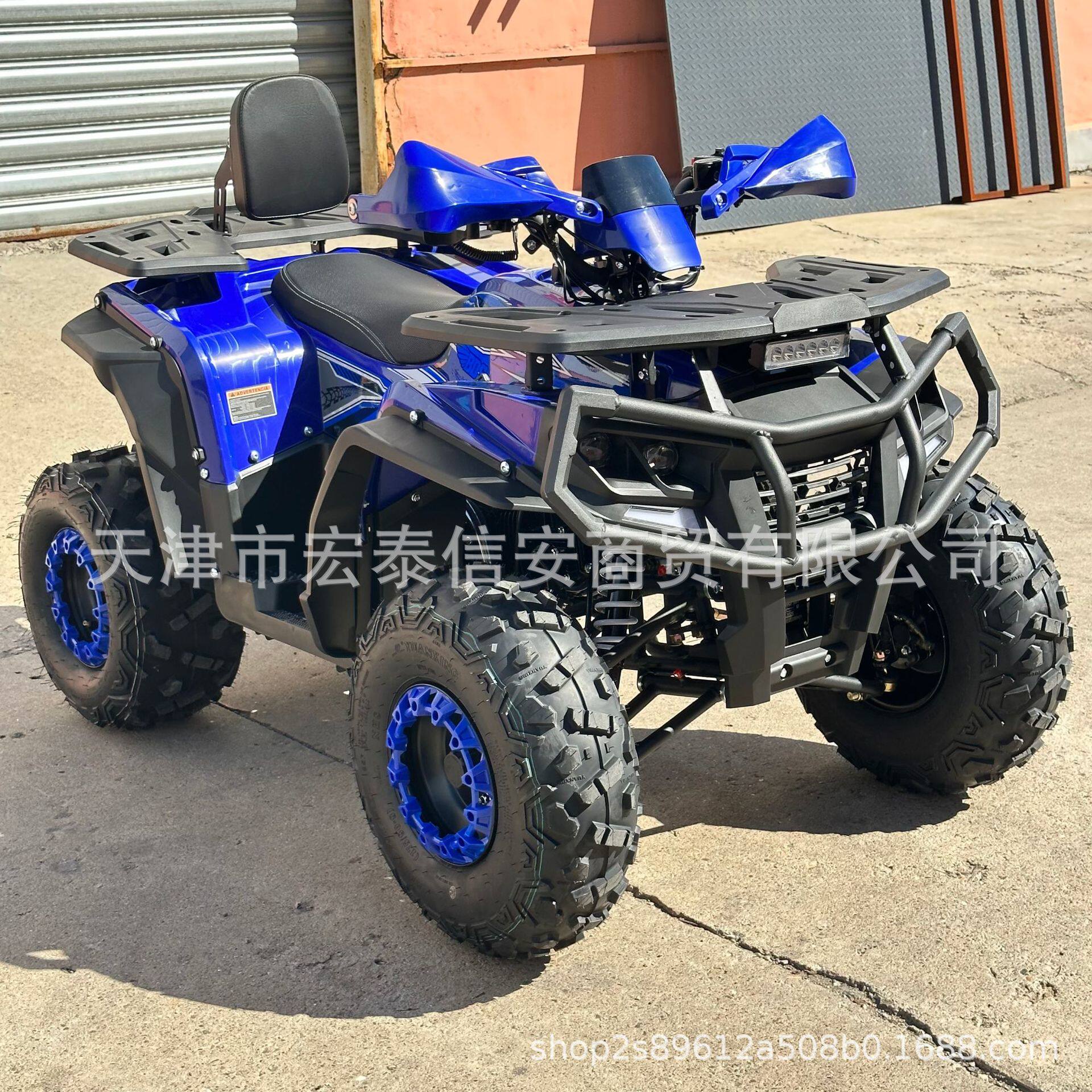 外贸防震125CC儿童沙滩车越野四轮ATV山地全地形200CC双人摩托车