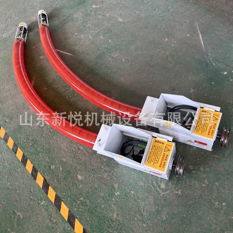 工业版软管螺旋输送机 软管水稻120水稻吸粮机 中驱反推吸沙机