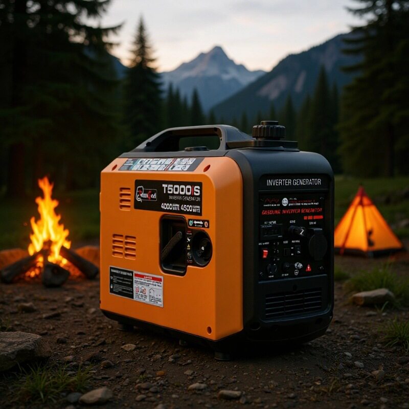重庆汽油静音变频发电机220v110v订置一键启动家用自驾旅行发电机