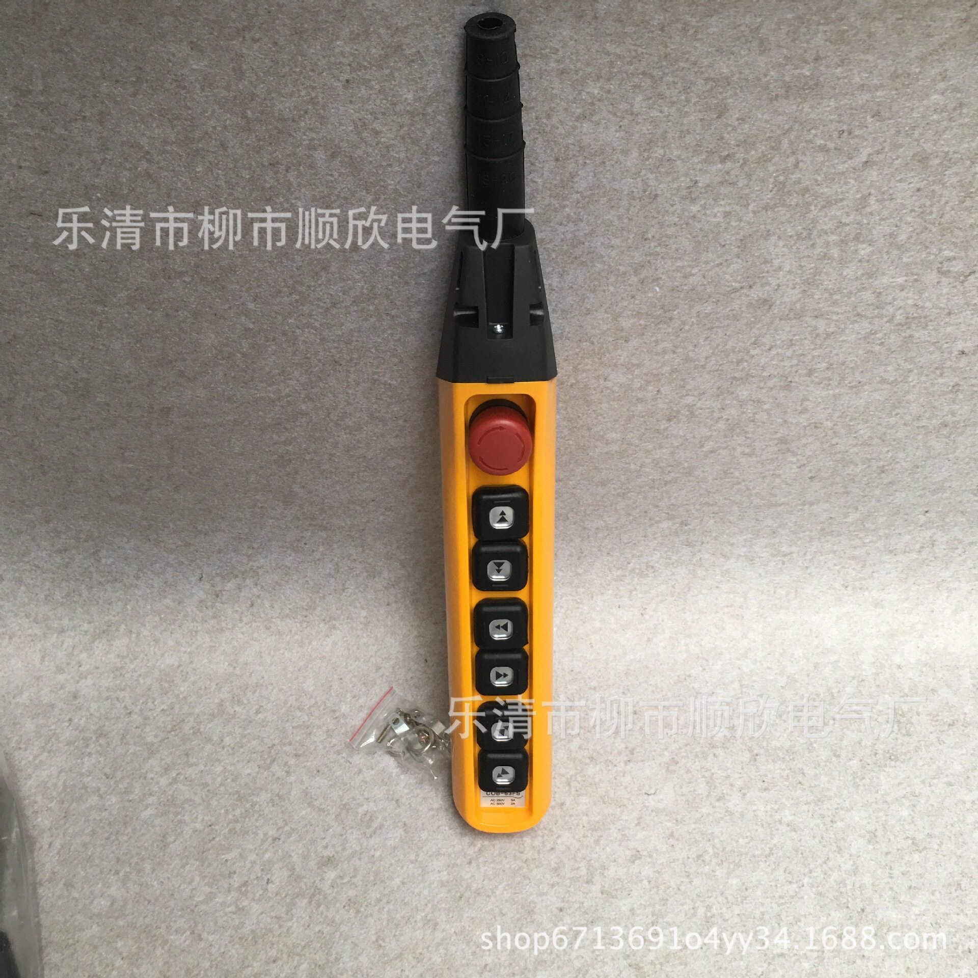 TNHA1-63F63FS行车按钮防雨型COB手柄开关天车手电门