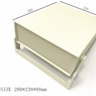 直销公模塑料外壳仪表机箱台式 280x238x88 仪器壳体电子设备盒H43