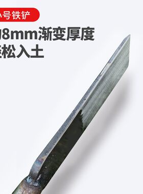 高档挖树铲专业打苗移树加厚起阳铲木柄I铁锹洛洞挖坑探铲园林奢