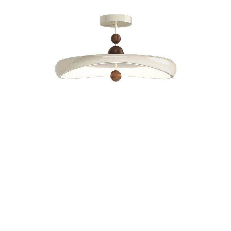 卧室灯中古侘寂风木纹吸顶灯创意奶油风护眼主卧书房间灯中山灯具,家装灯饰光源,智能吊灯,淘宝优惠券,粉丝福利购,淘宝优惠卷