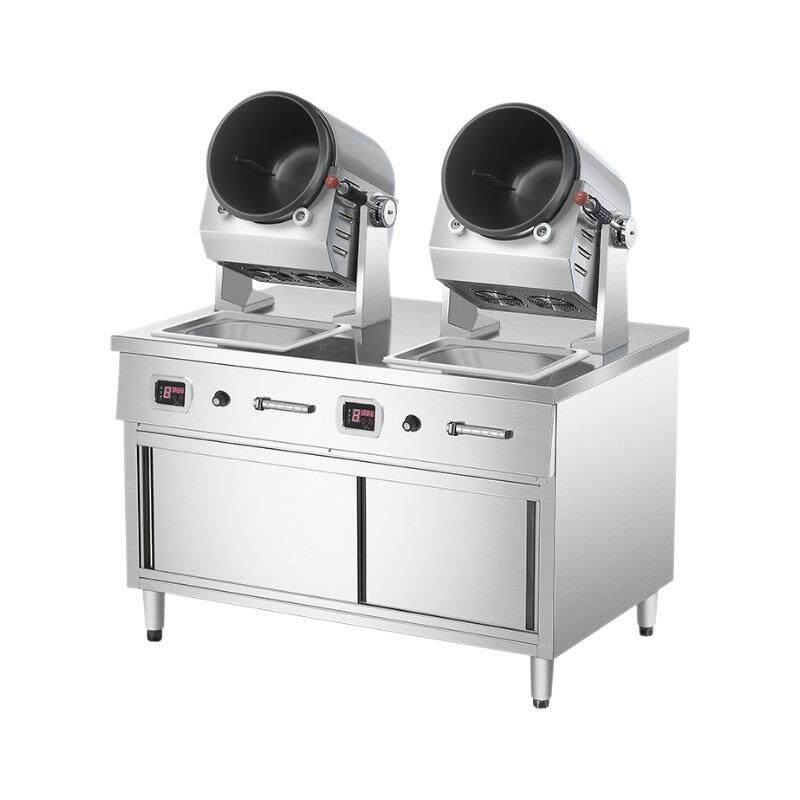 家用炒菜机全自动智能炒料机器人小菜一碟炒饭机滚筒炒菜锅