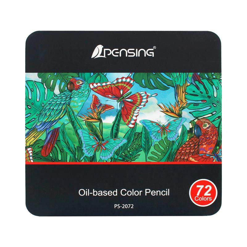 马口铁盒72色彩铅六角杆油性彩色铅笔涂鸦绘画货源厂家,文具电教/文化用品/商务用品,铅笔/自动铅笔,淘宝优惠券,粉丝福利购,淘宝优惠卷