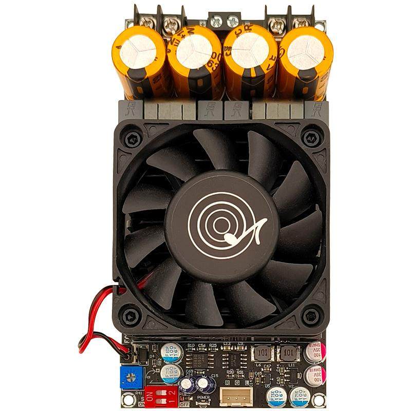 002纯后级数字功放板大功率TPA255立体声00WX2桥接单声道600W