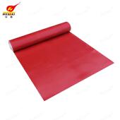 华泰配电室绝缘胶垫10kv配电房绝缘橡胶板红色3mm耐高压5kv绝缘毯