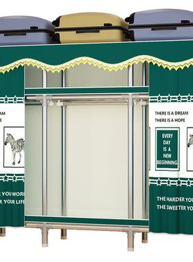 简易衣柜挂衣区多合金接头钢架加粗加厚布衣柜出租房组装衣橱L5