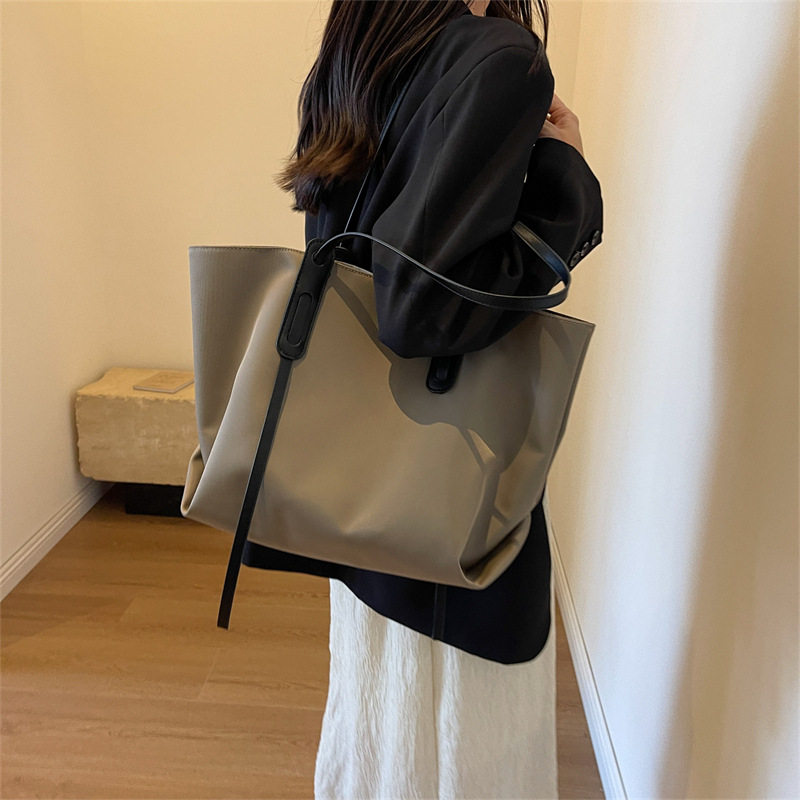 韩系休闲大包包女新款大容量牛津布新款单肩托特包上班通勤手提袋,箱包皮具/热销女包/男包,通用款女包,淘宝优惠券,粉丝福利购,淘宝优惠卷