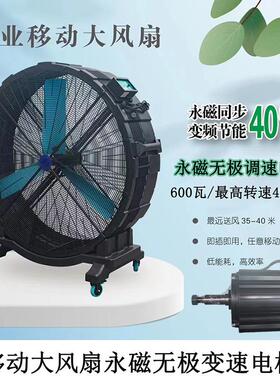 厂家直销移动风扇电机 永磁无极调速电机 600W风扇节能电机480rpm
