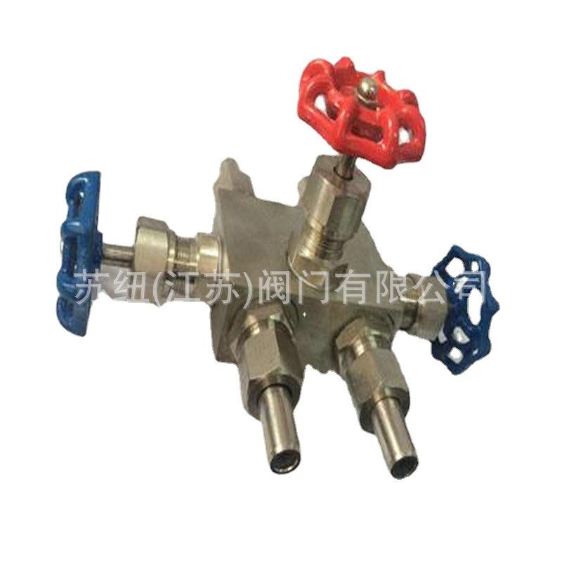 J23SA-320三阀组针型阀_不锈钢螺纹带焊接管针型阀