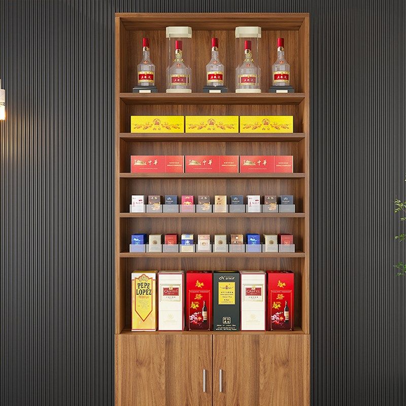 便利店烟酒架店铺酒陈列背柜超市酒柜组I合立式商品展示货架展示,商业/办公家具,烟酒柜,淘宝优惠券,粉丝福利购,淘宝优惠卷