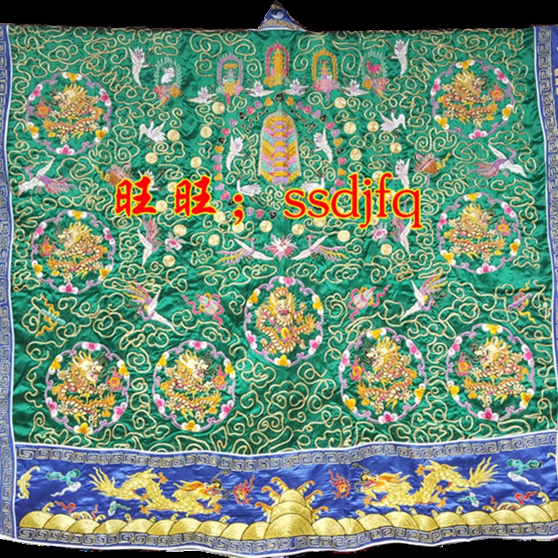 现货速发道袍 全金线丝 九龙降衣 仿手工高功法衣全金丝九龙法衣