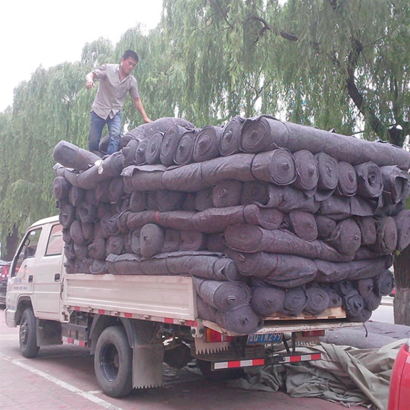 土工布无纺布毛毡k装修毛毯公路养护毯包装毯温室大棚保温毡防寒